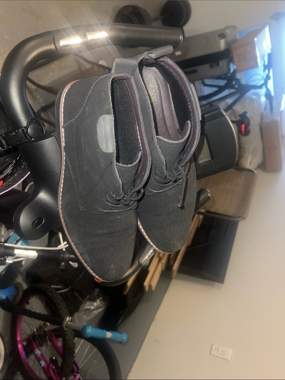 Men's Black Suede Chukka Boots